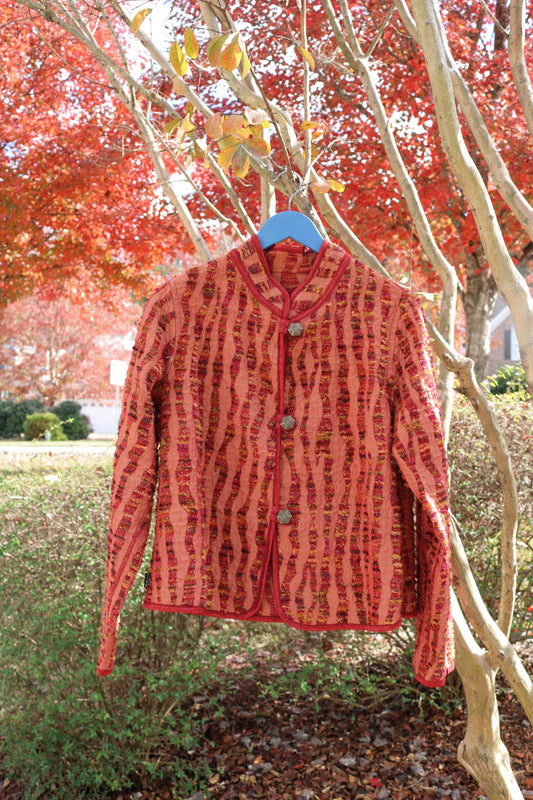 Vintage Fall Textured Jacket