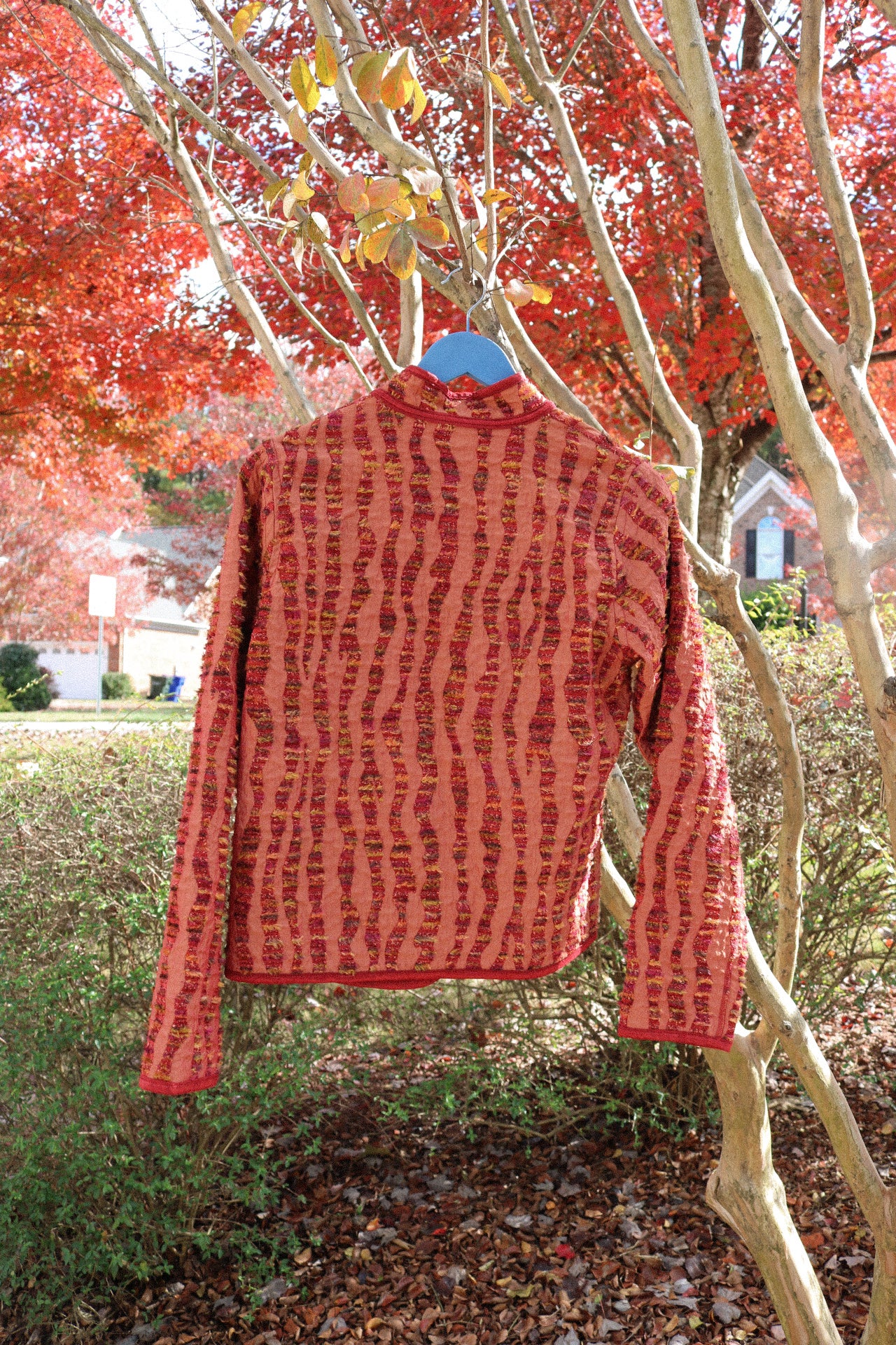 Vintage Fall Textured Jacket