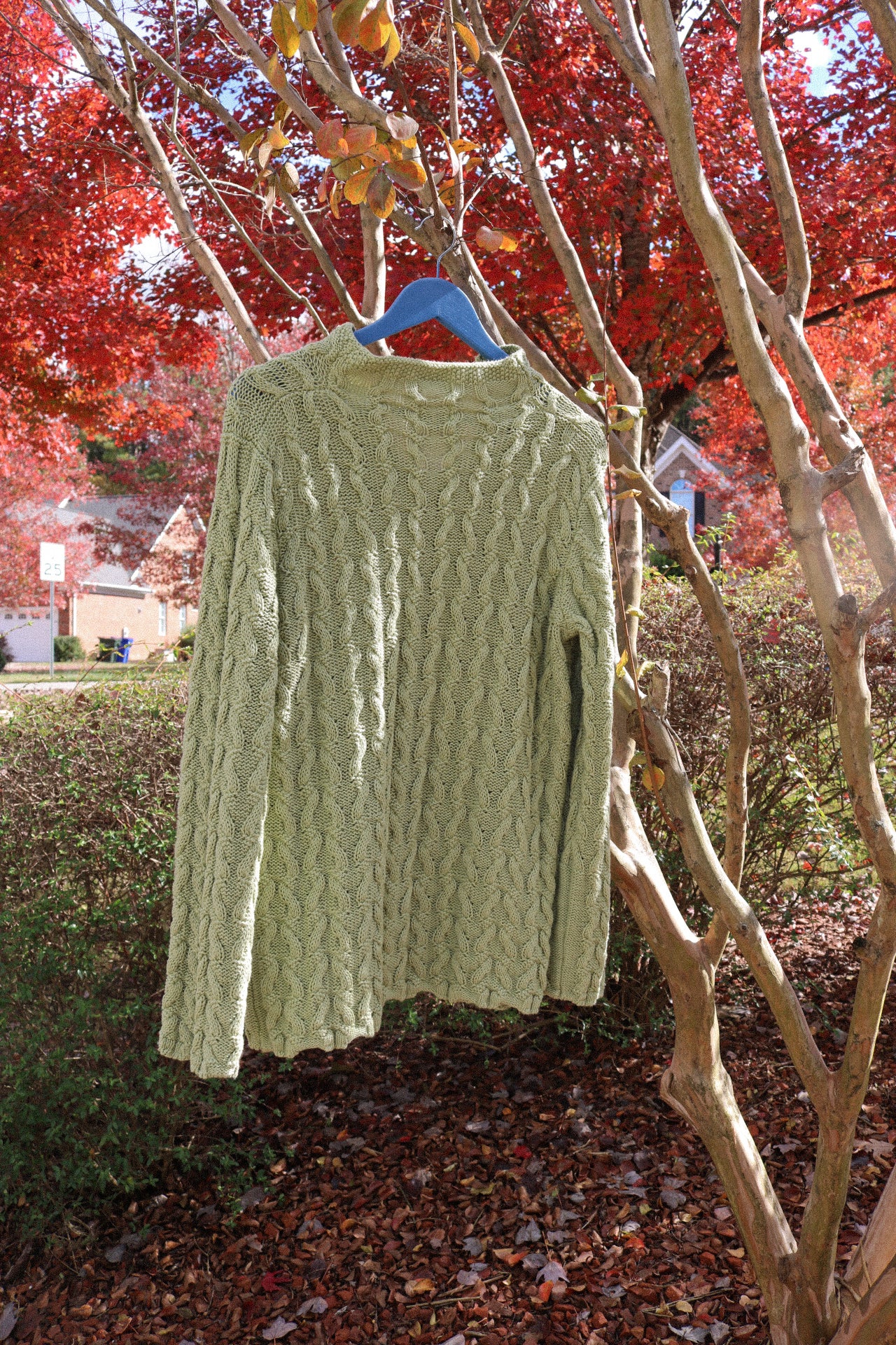 Aran Cable Knit Sweater