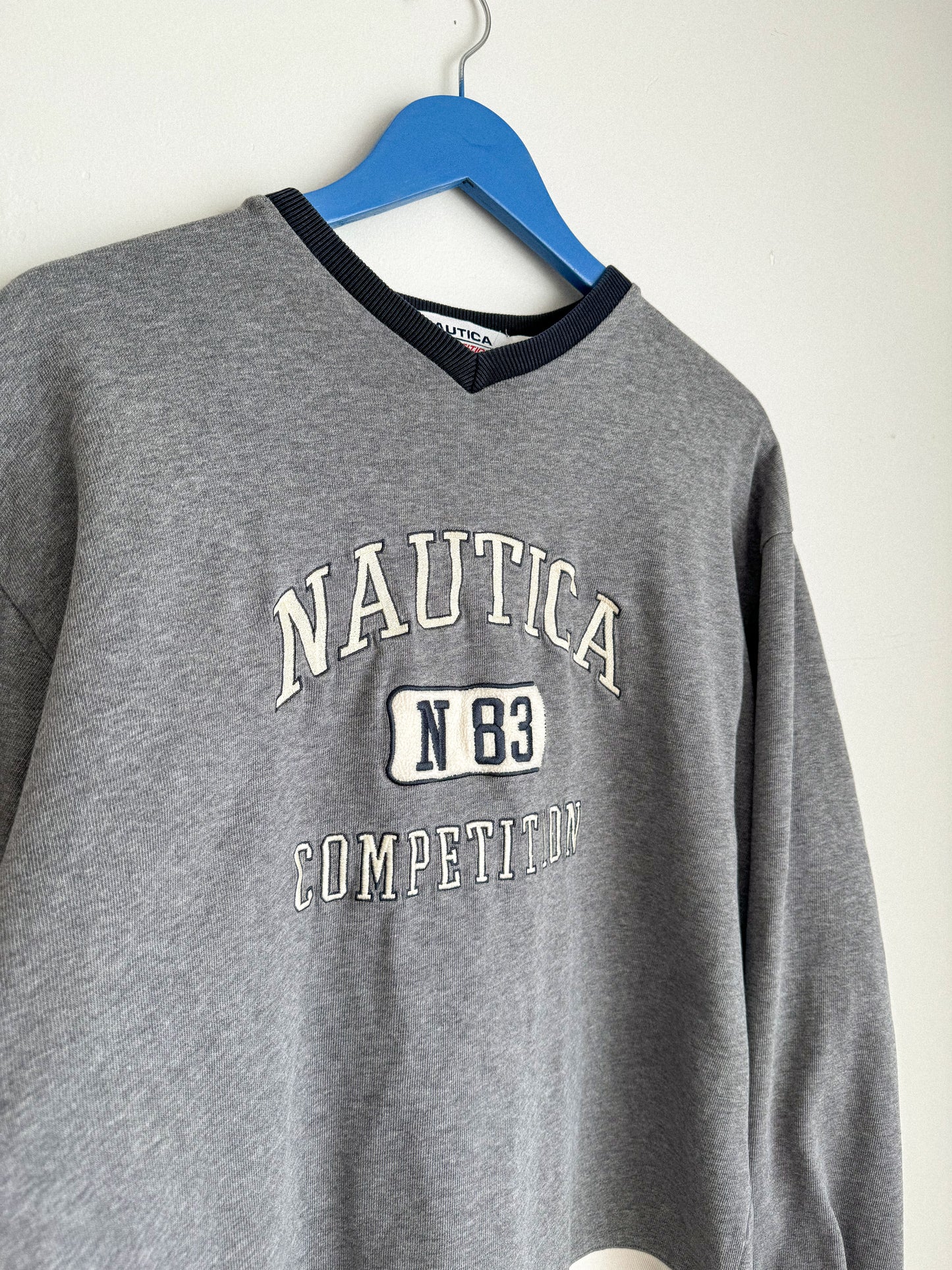 Vintage Nautica V-Neck Sweatshirt