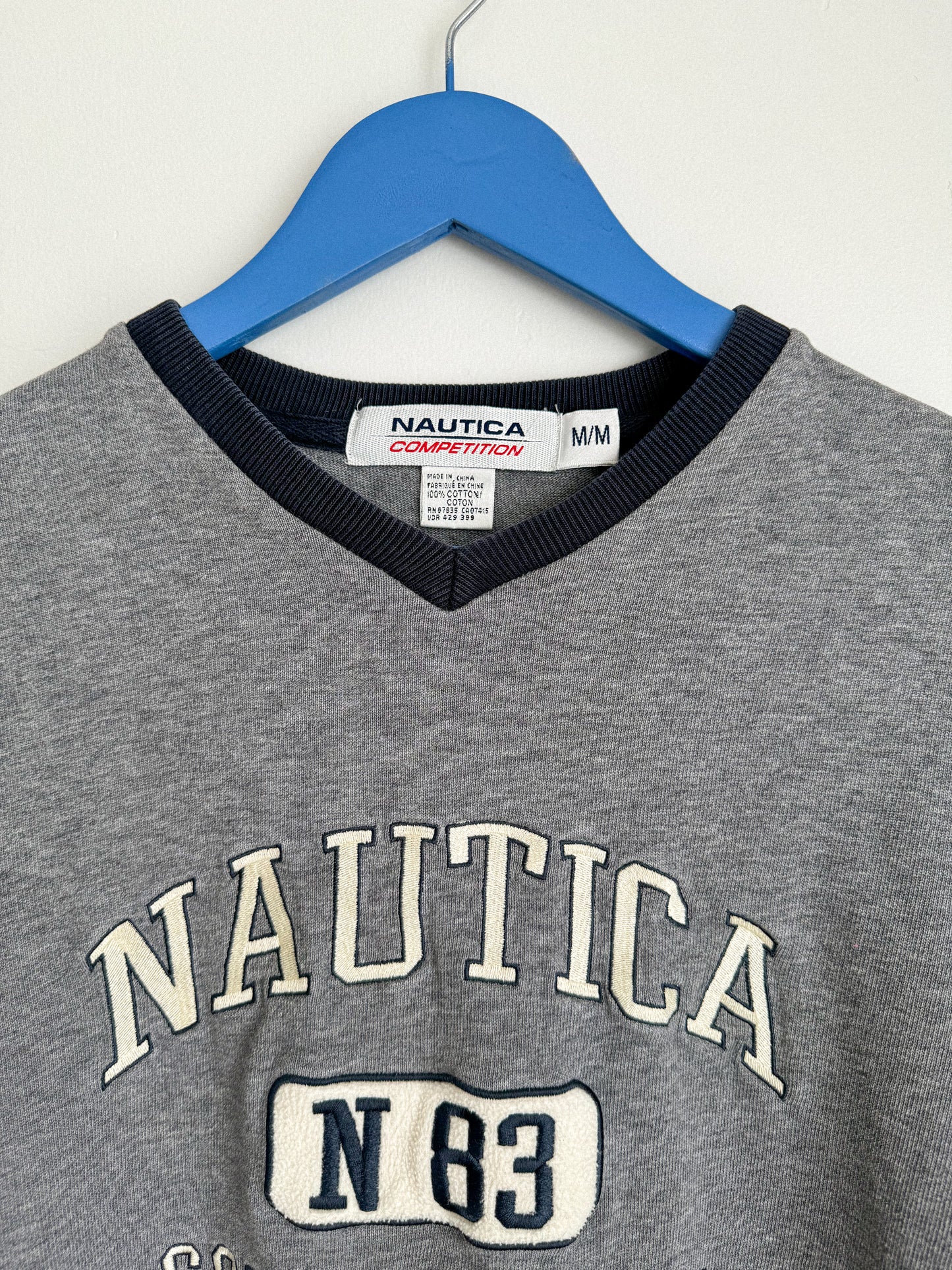 Vintage Nautica V-Neck Sweatshirt
