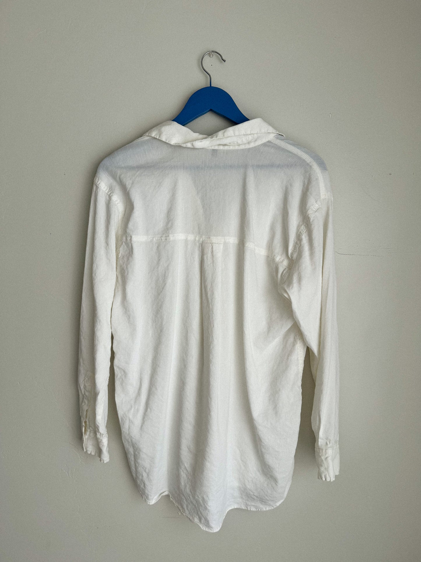 Eileen Fisher White Button Up
