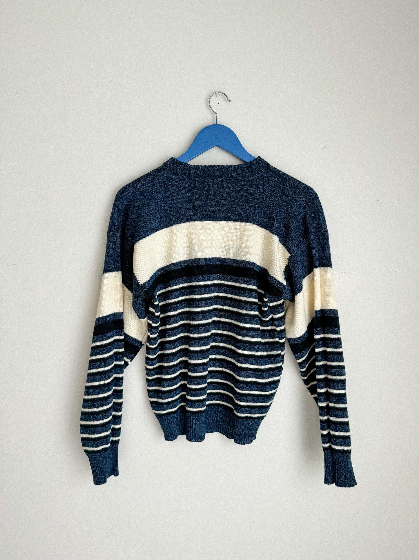 Vintage Nautical Striped Sweater