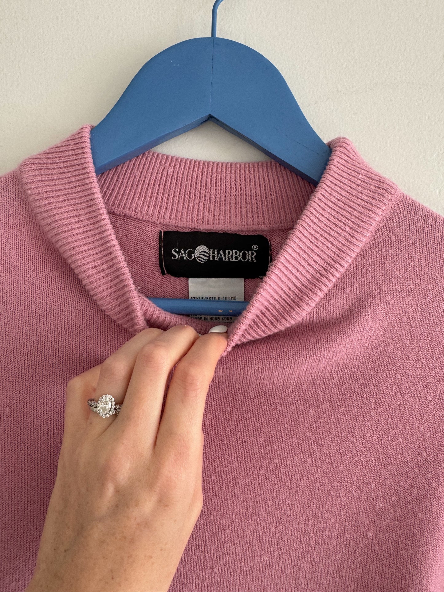 Vintage Dusty Pink Sweater